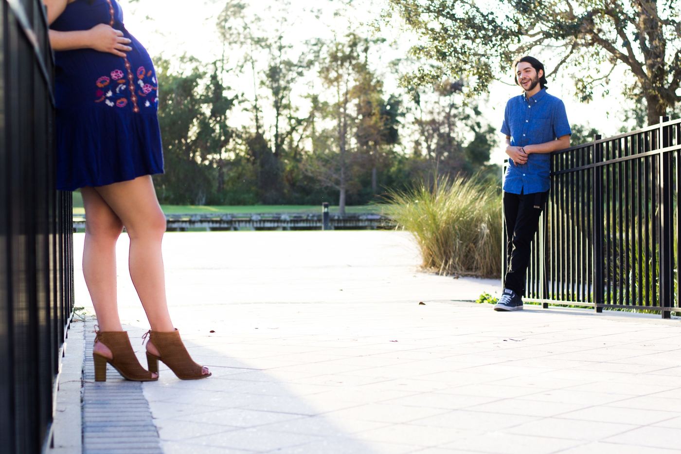 Maternity session at the park